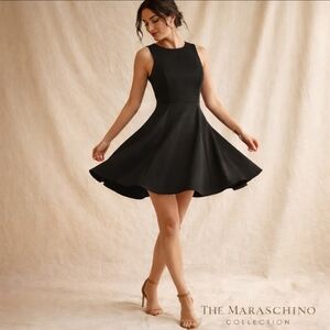 Harve Benard Minimalist Chic Skater Dress | L